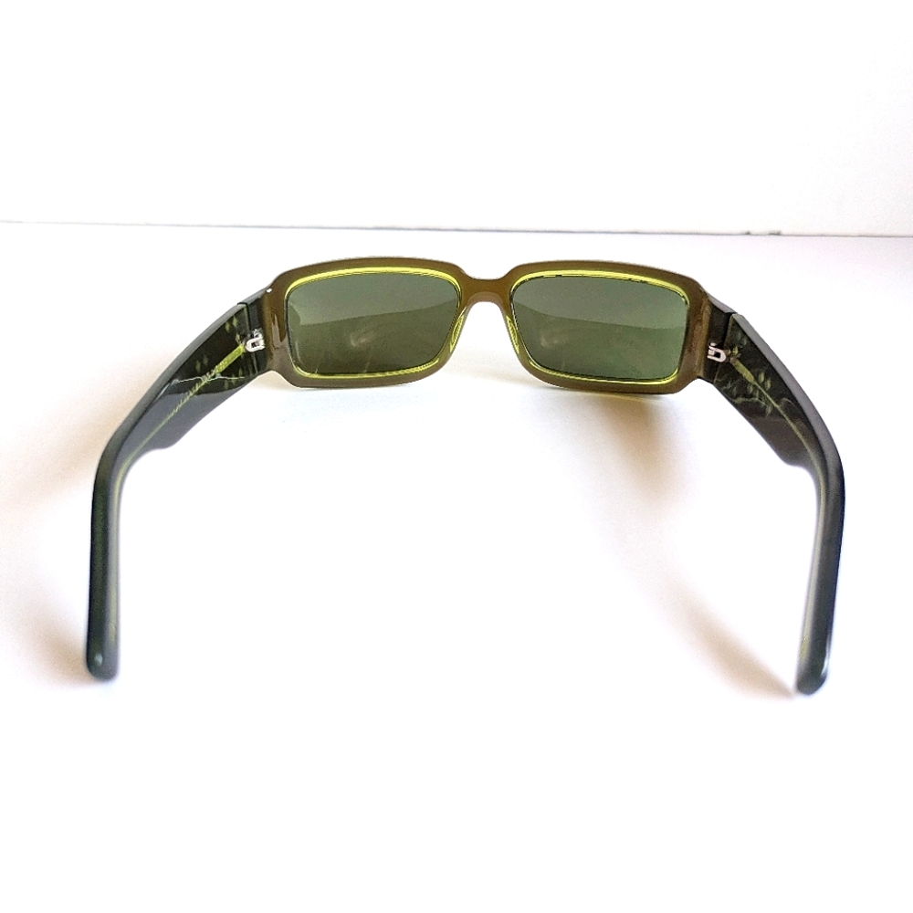 Bottega Veneta Rectangular Luxury Sunglasses Brow… - image 8